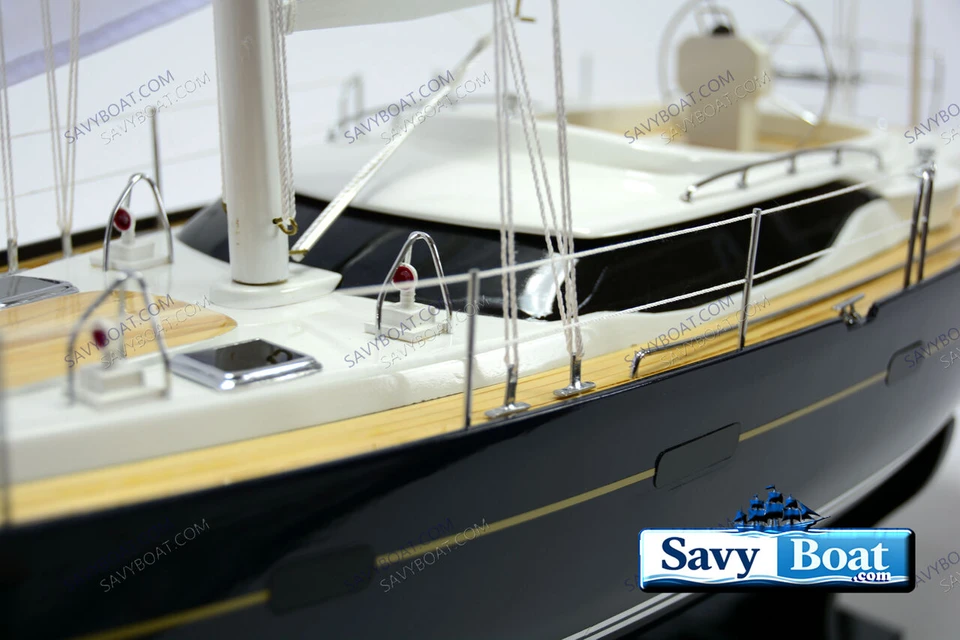 NAUTOR SWAN 48 SAIL BOAT (BLACK HULL)