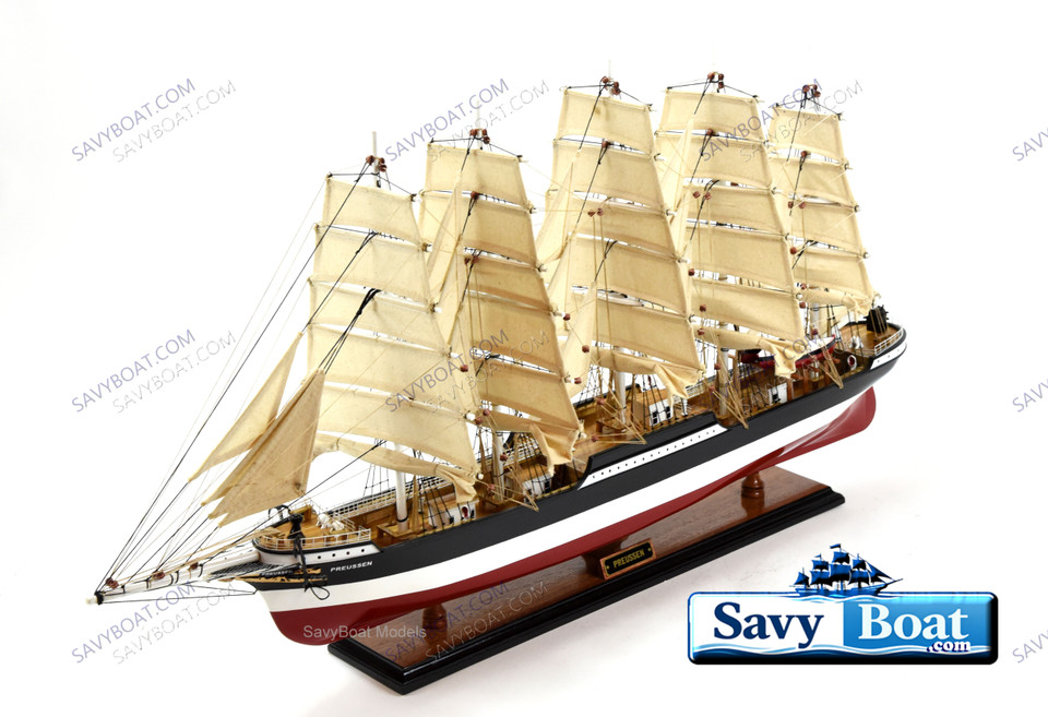 1907 PREUSSEN STEEL WINDJAMMER TALL SHIP