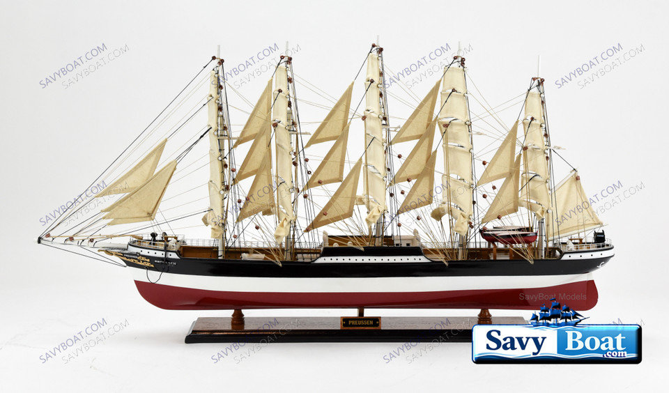 1907 PREUSSEN STEEL WINDJAMMER TALL SHIP