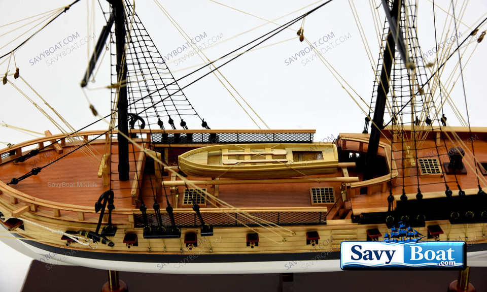 USS RATTLESNAKE TALL SHIP (NO SAILS)