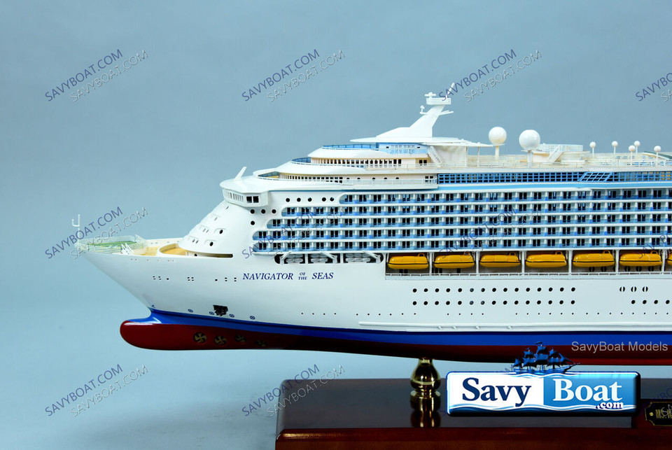 MS NAVIGATOR OF THE SEAS LIGHTED CRUISE SHIP