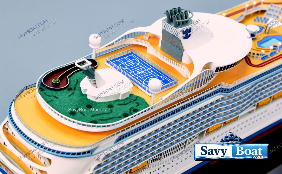 MS NAVIGATOR OF THE SEAS LIGHTED CRUISE SHIP