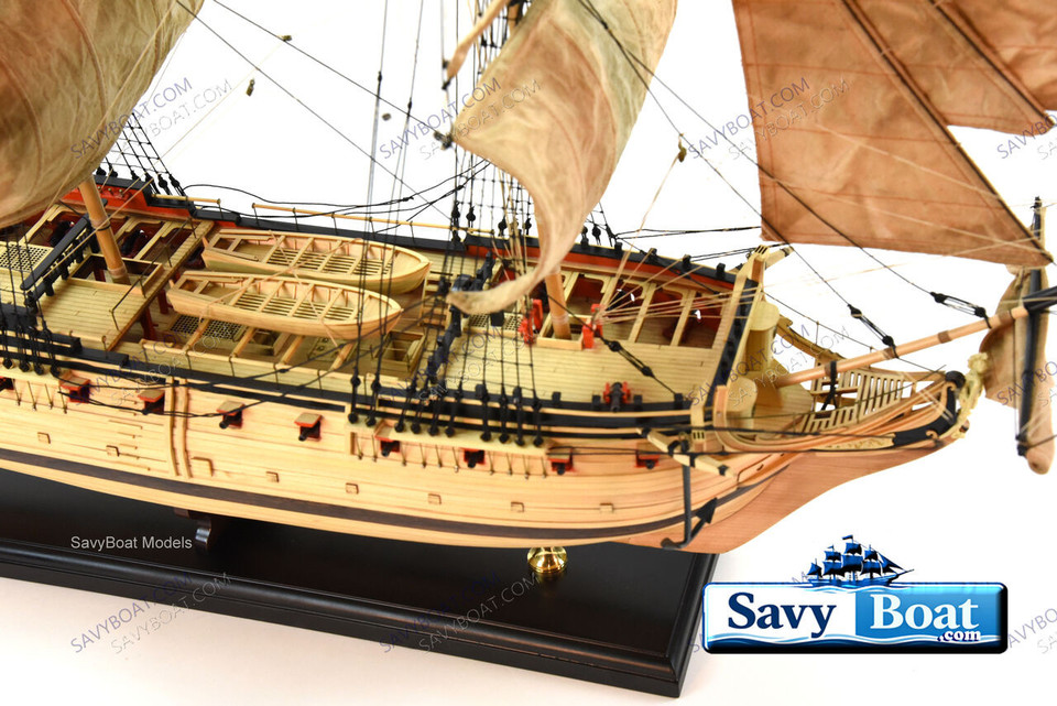 USF CONFEDERACY 1778 TALL SHIP W/SAILS