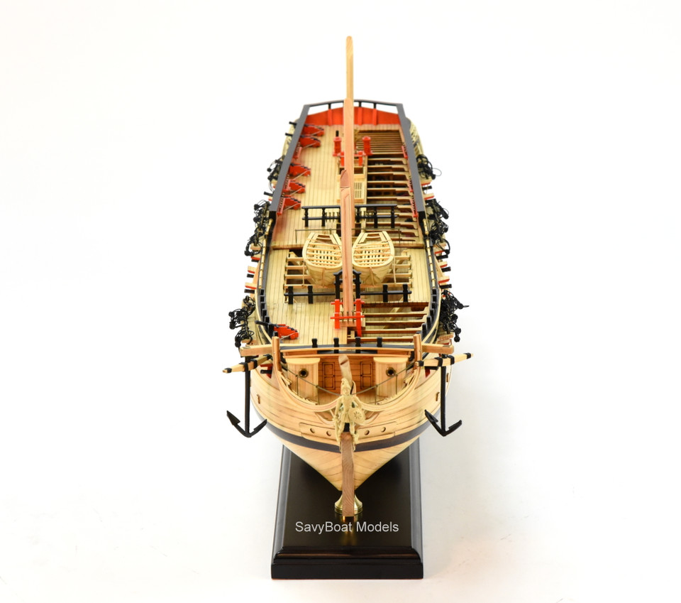USF CONFEDERACY 1778 TALL SHIP HULL
