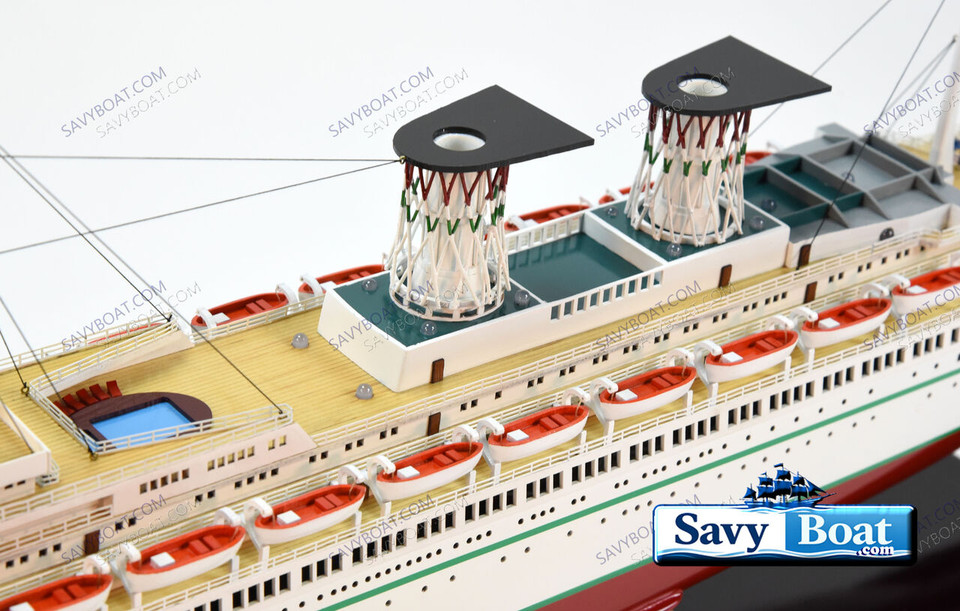 SS RAFFAELLO LIGHTED OCEAN LINER