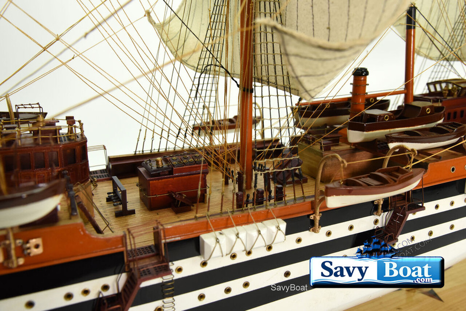 LARGE AMERIGO VESPUCCI TRAINING SHIP