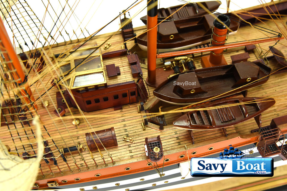 LARGE AMERIGO VESPUCCI TRAINING SHIP