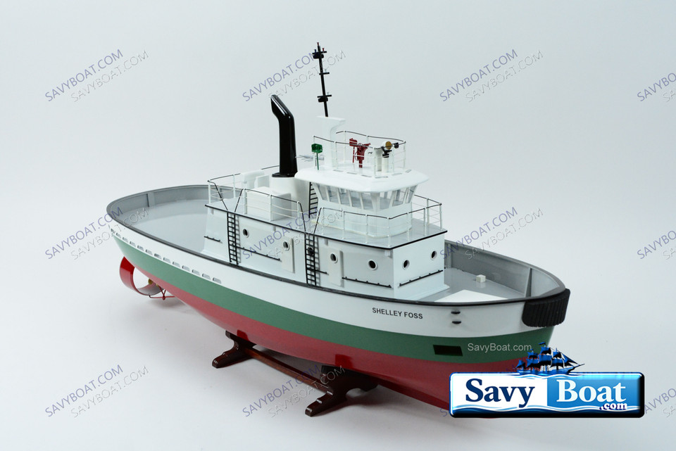 SHELLEY FOSS LIGHTED TUG BOAT