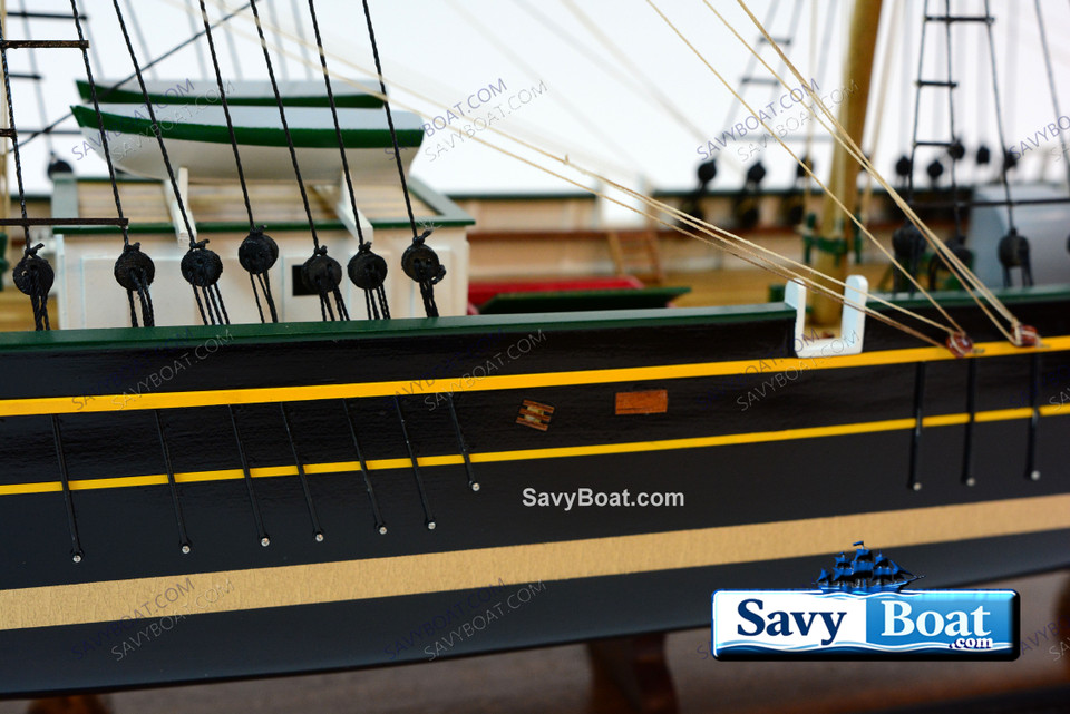 SIGYN WOODEN BARQUE TALL SHIP