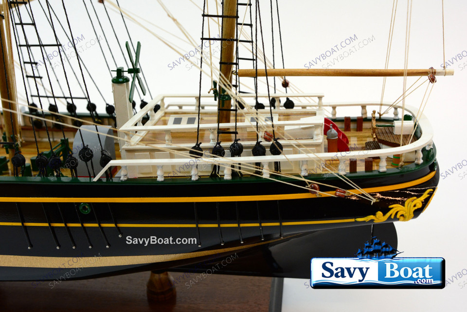 SIGYN WOODEN BARQUE TALL SHIP