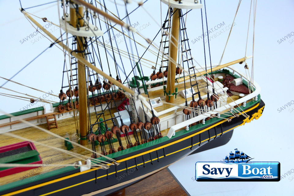 SIGYN WOODEN BARQUE TALL SHIP