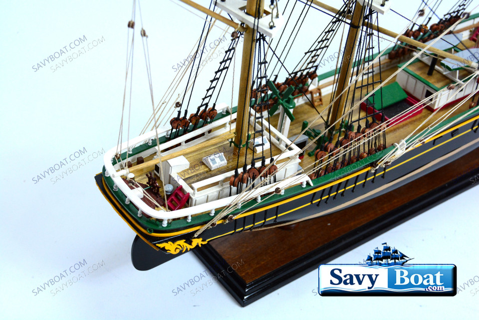SIGYN WOODEN BARQUE TALL SHIP