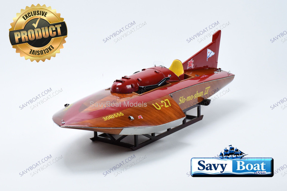 SLO-MO IV (U-27) UNLIMITED 36" RC READY HYDROPLANE