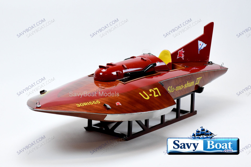 SLO-MO IV (U-27) UNLIMITED 48" RC READY HYDROPLANE