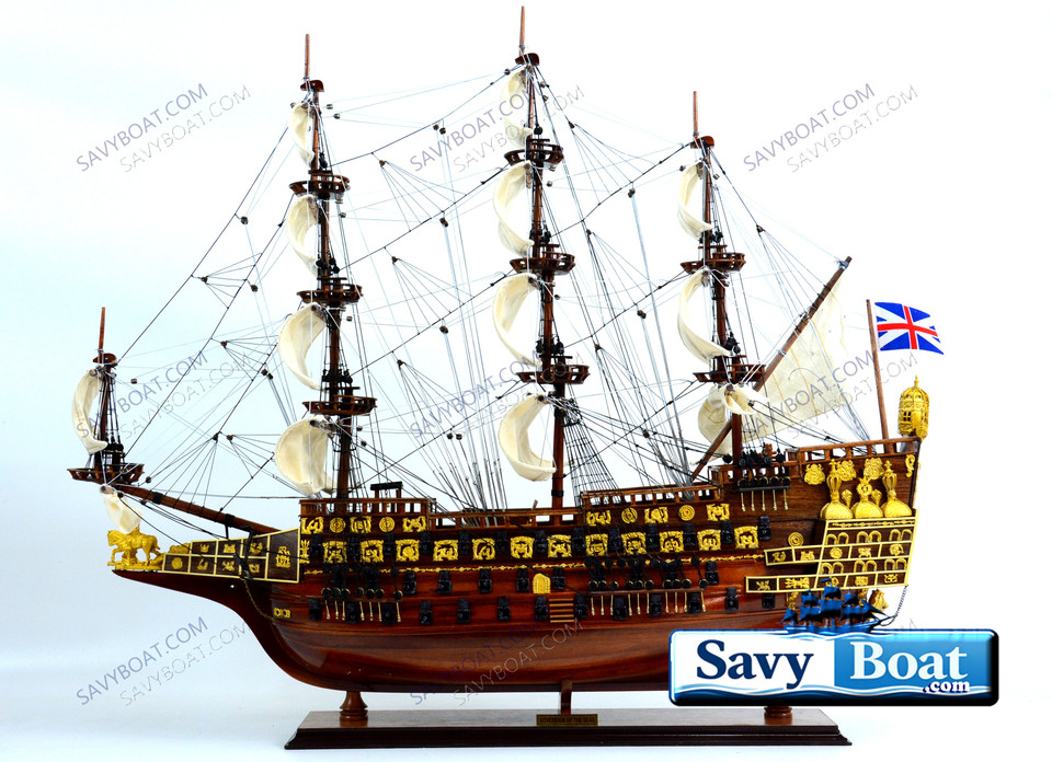 HMS SOVEREIGN OF THE SEAS 32" W/ SAILS