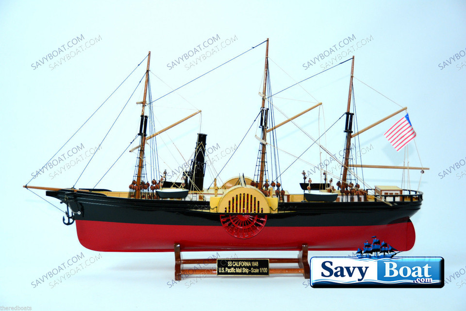 SS CALIFORNIA SIDEWHEEL PADDLE STEAMER