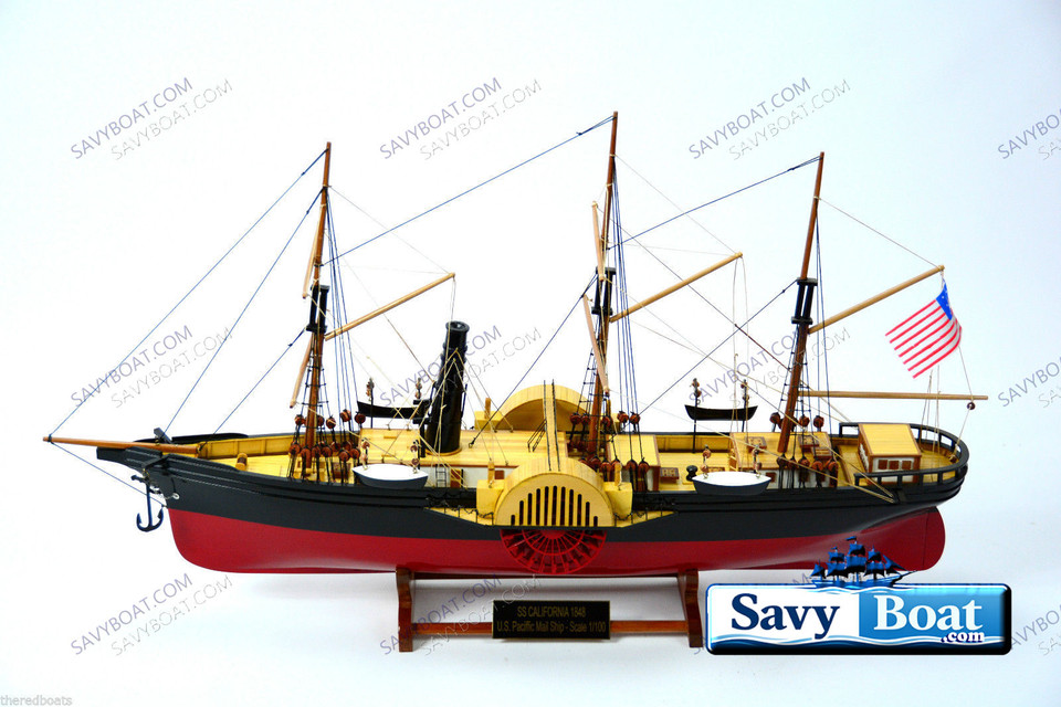 SS CALIFORNIA SIDEWHEEL PADDLE STEAMER