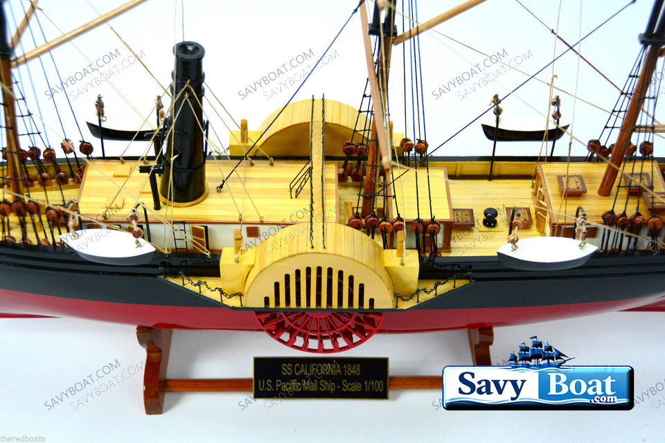 SS CALIFORNIA SIDEWHEEL PADDLE STEAMER