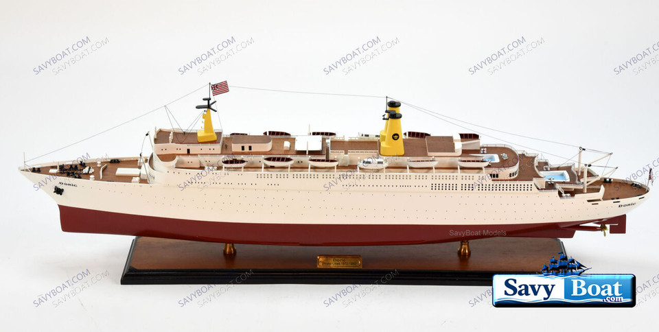SS DORIC OCEAN LINER   OL073 SAVY LOGO