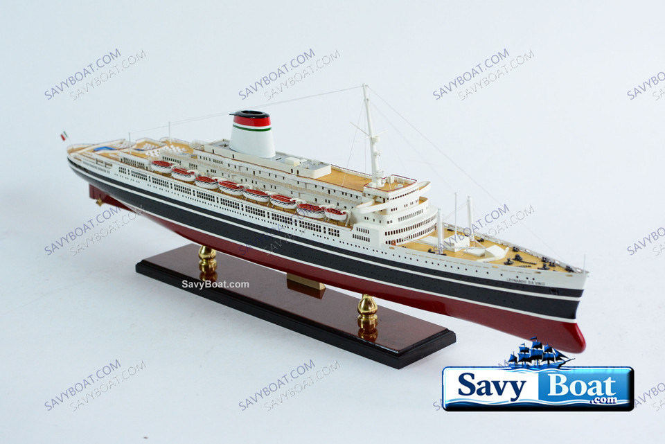 SS LEONARDO DA VINCI OCEAN LINER (BLACK HULL)
