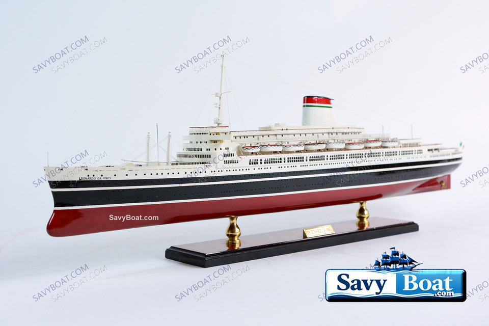SS LEONARDO DA VINCI OCEAN LINER (BLACK HULL)