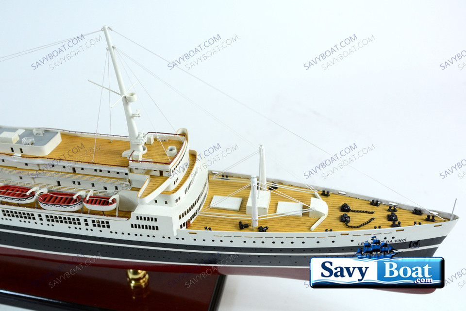 SS LEONARDO DA VINCI OCEAN LINER (BLACK HULL)