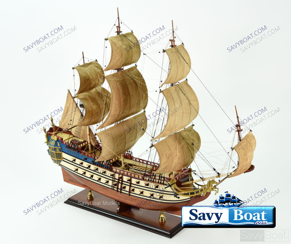 LA LICORNE (THE UNICORN) W/SAILS from ADVENTURES of TIN TIN
