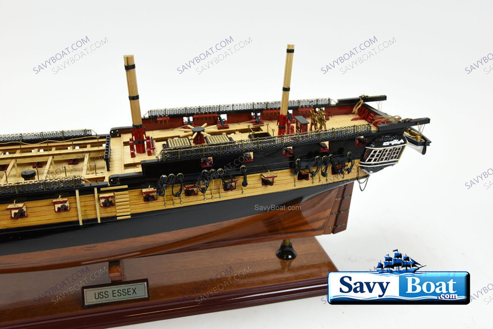 1799 USS ESSEX FRIGATE NO MAST