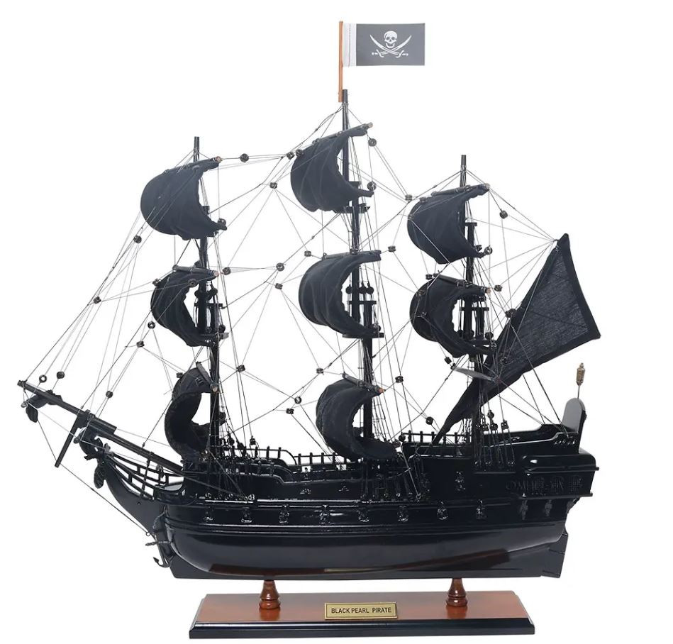BLACK PEARL PIRATE SHIP 20"