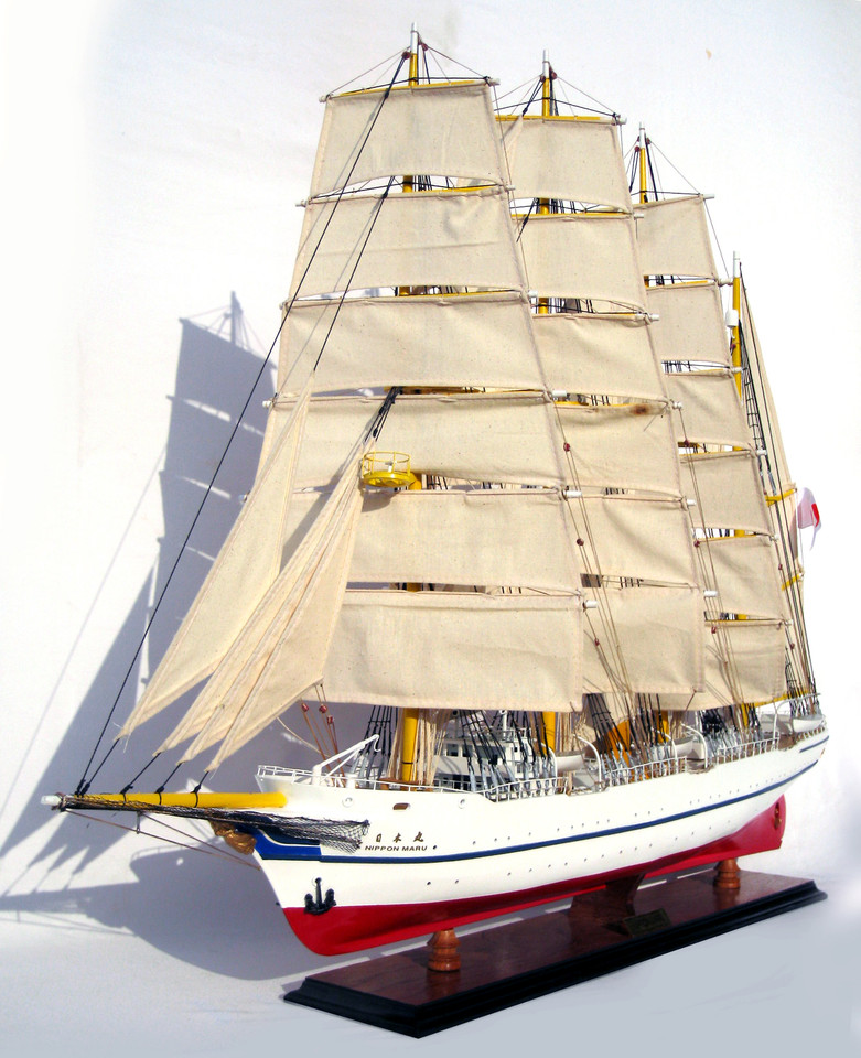 NIPPON MARU JAPANESE  WINDJAMMER TALL SHIP W/SAILS