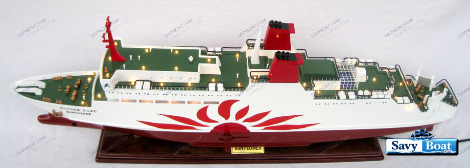 SUNFLOWER SUPPORO LIGHTED LONG DISTANCE FERRY