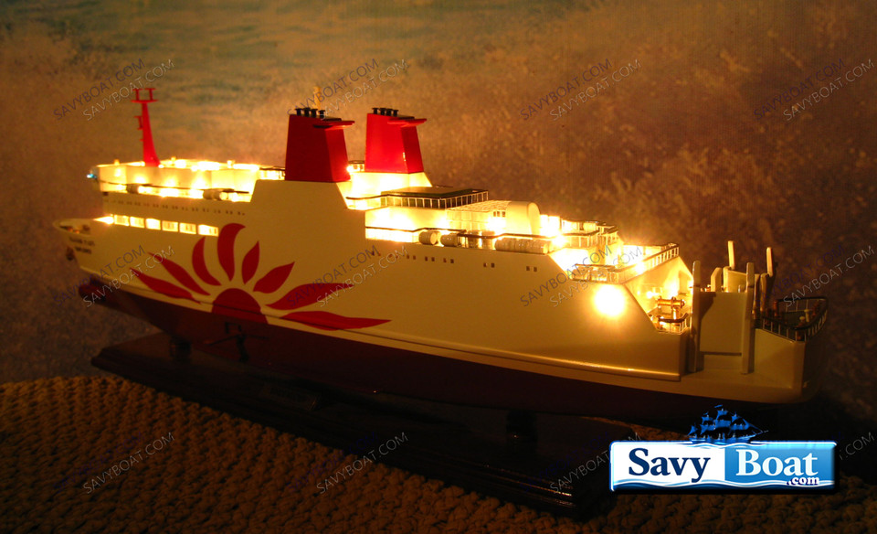 SUNFLOWER SUPPORO LIGHTED LONG DISTANCE FERRY