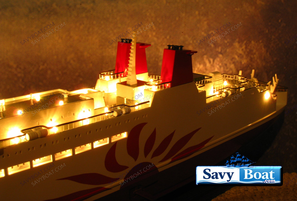 SUNFLOWER SUPPORO LIGHTED LONG DISTANCE FERRY
