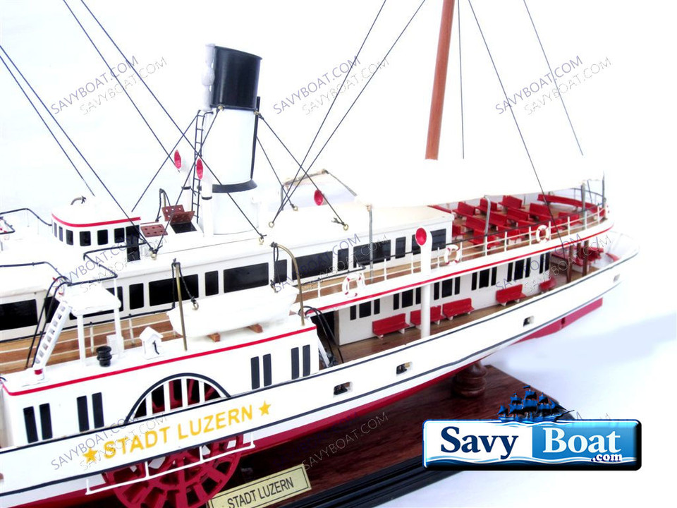 STADT LUZEN STEAM PADDLE SHIP