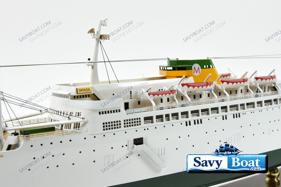 SS BRASIL LIGHTED STEAM SHIP