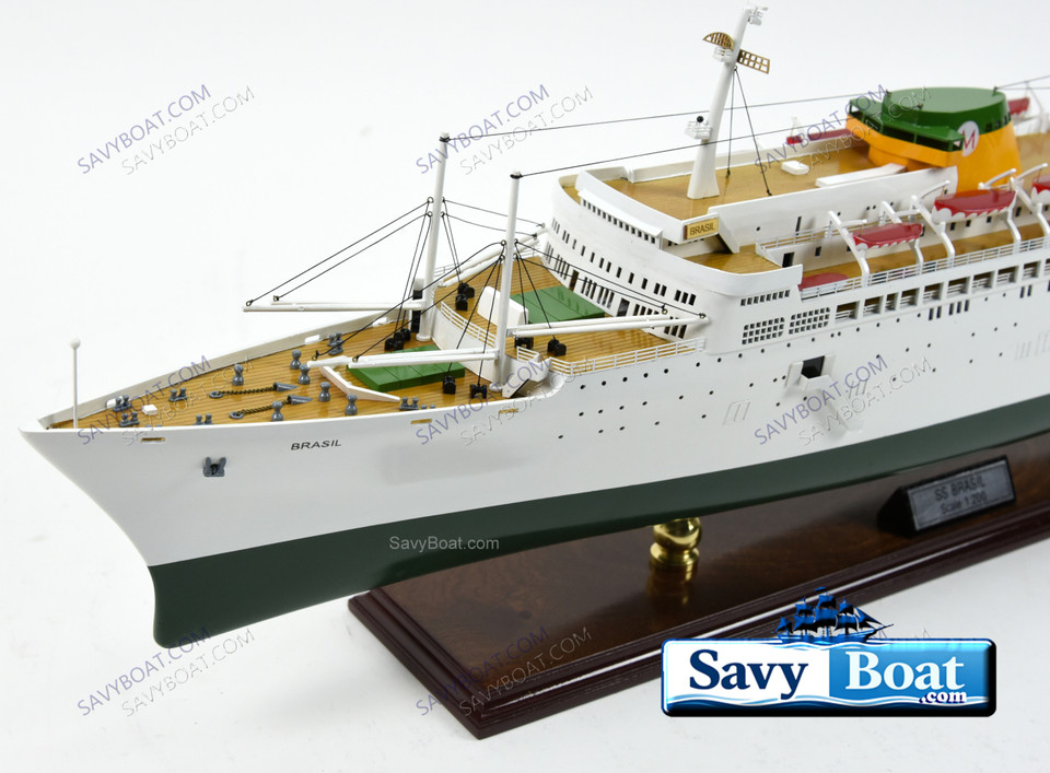 SS BRASIL LIGHTED STEAM SHIP