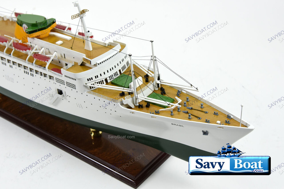 SS BRASIL LIGHTED STEAM SHIP