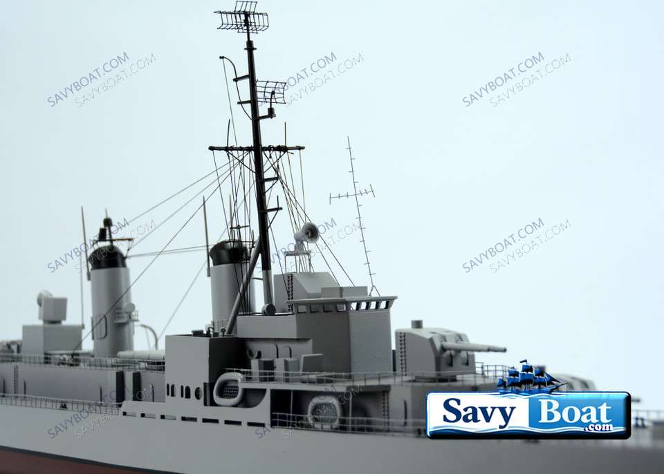 USS HARRY E. HUBARD (DD-748)  - SUMNER CLASS DESTROYER