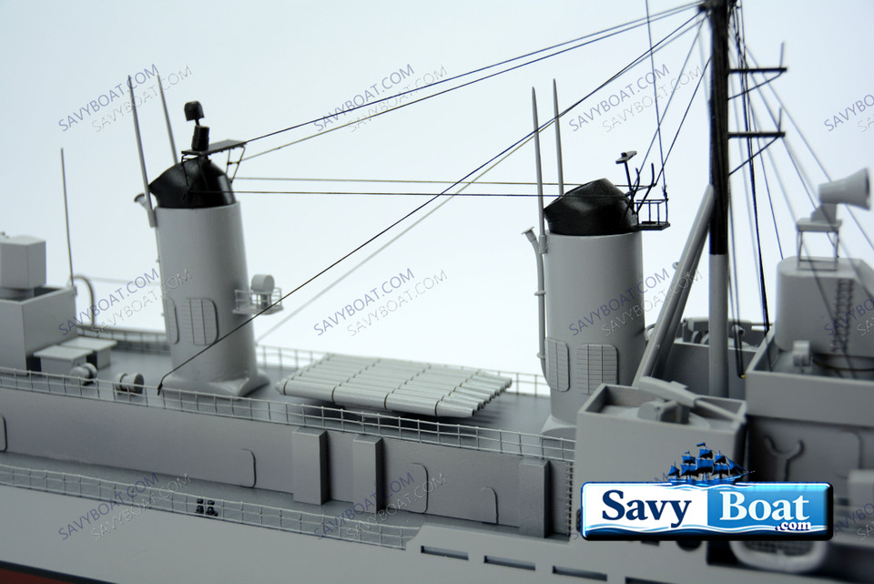 USS HARRY E. HUBARD (DD-748)  - SUMNER CLASS DESTROYER
