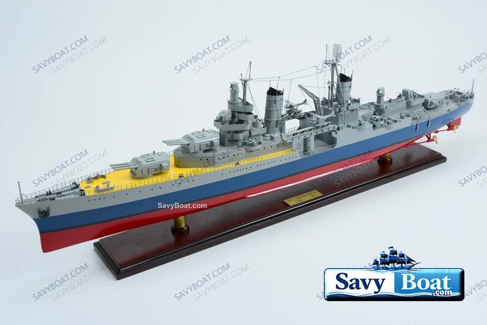 USS INDIANAPOLIS CL/CA-35 HEAVY CRUISER