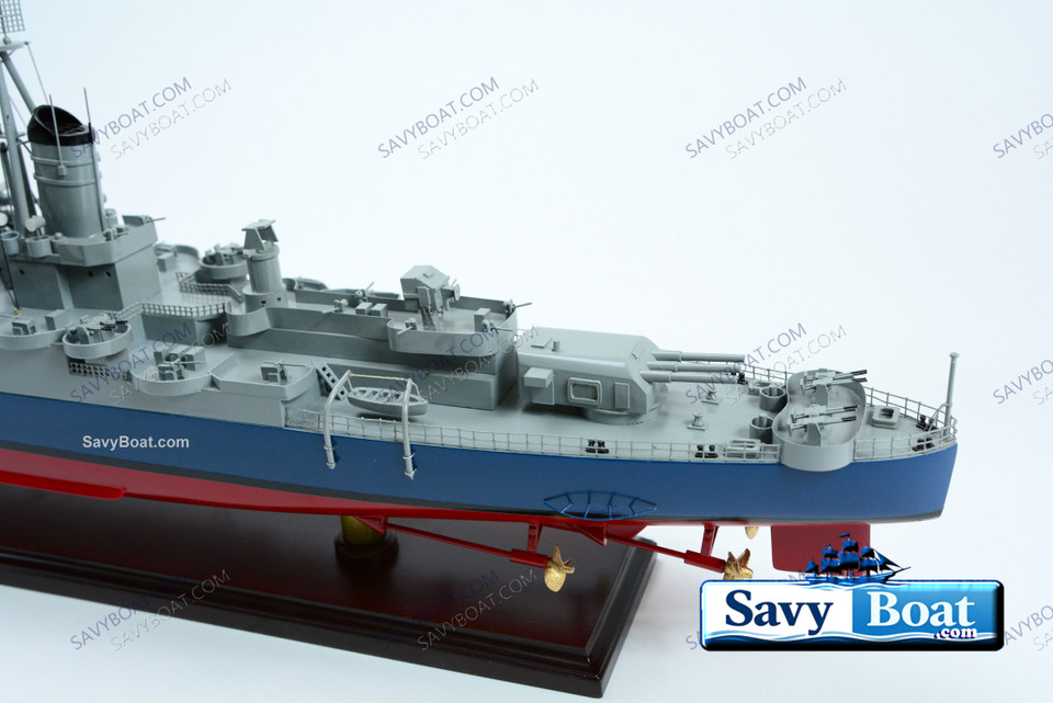 USS INDIANAPOLIS CL/CA-35 HEAVY CRUISER