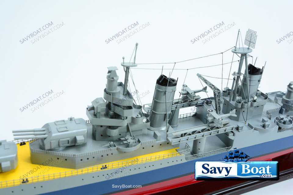 USS INDIANAPOLIS CL/CA-35 HEAVY CRUISER