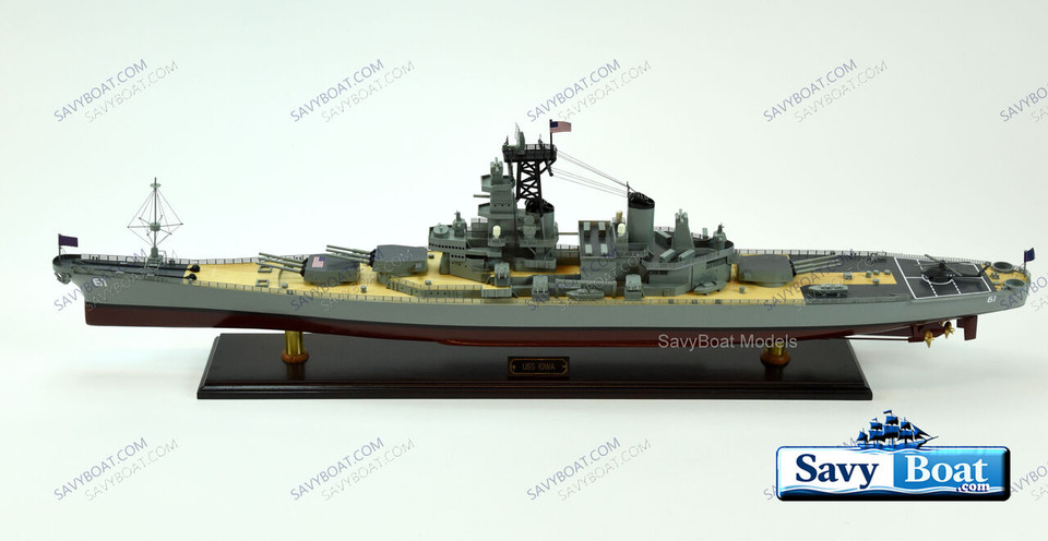 USS IOWA BATTLESHIP  (BB-61)