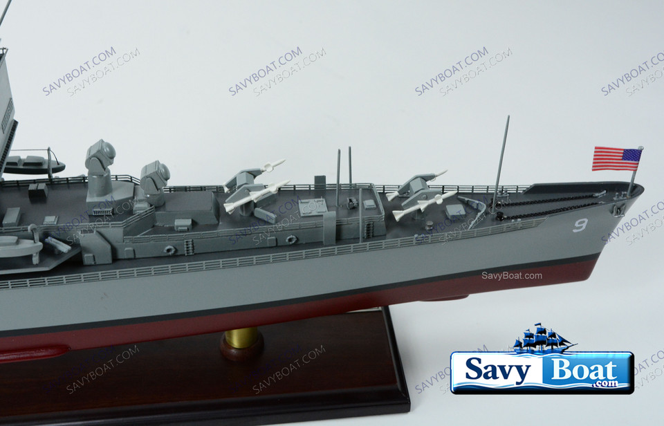 USS LONG BEACH (CNG-09) NUCLEAR DESTROYER Long Beach BS020 SAVY LOGO