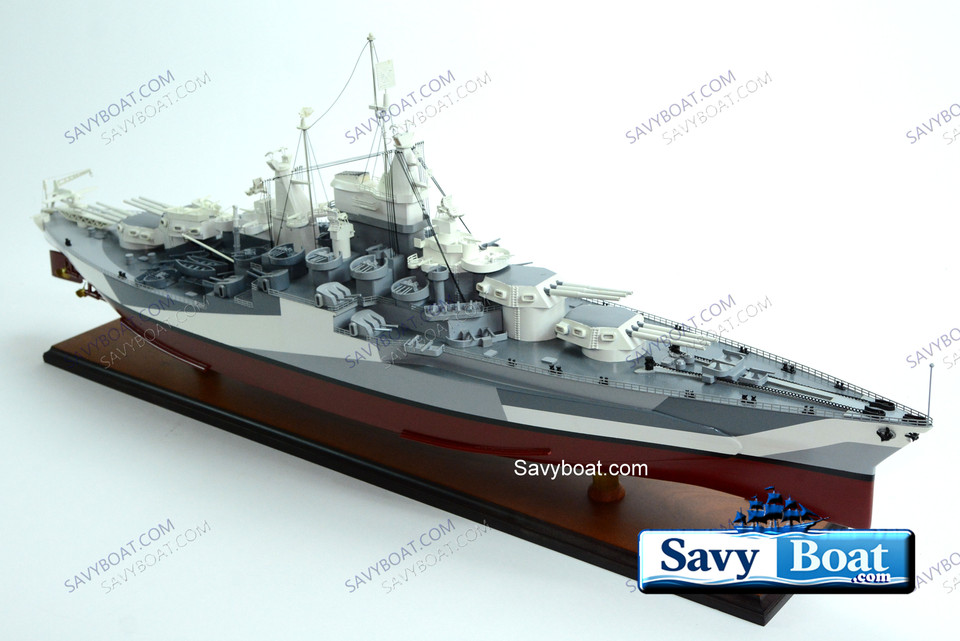 USS TENNESSEE CAMO BATTLESHIP (BB-43)