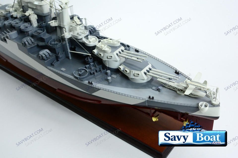 USS TENNESSEE CAMO BATTLESHIP (BB-43)