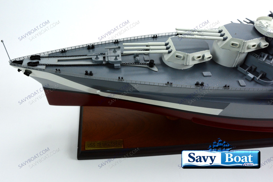 USS TENNESSEE CAMO BATTLESHIP (BB-43)