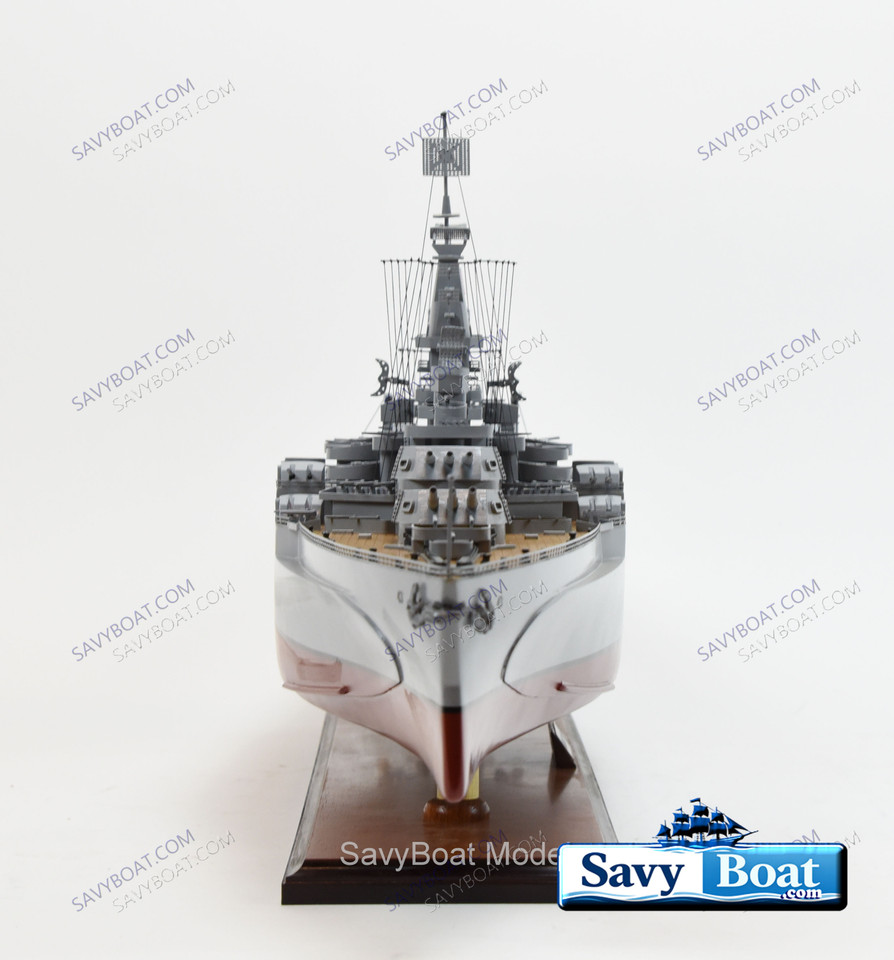 USS TENNESSEE GRAY BATTLESHIP (BB-43)