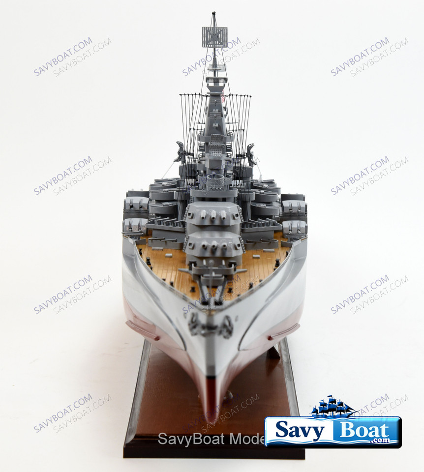 USS TENNESSEE GRAY BATTLESHIP (BB-43)