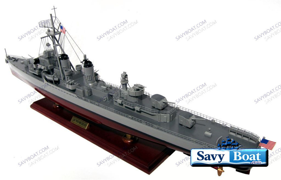 USS TRATHEN (DD-530) WWII FLETCHER CLASS DESTROYER